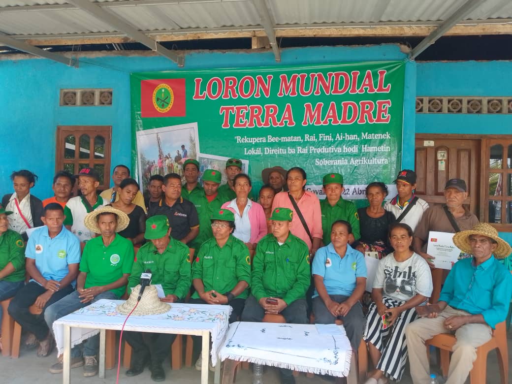 Komemorasaun Loron Mundial Terra Madre no Inaugurasaun Sede UNARCO iha Matai, Covalima